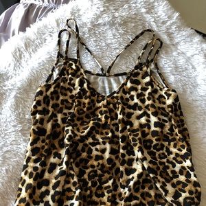 Cheetah print cami